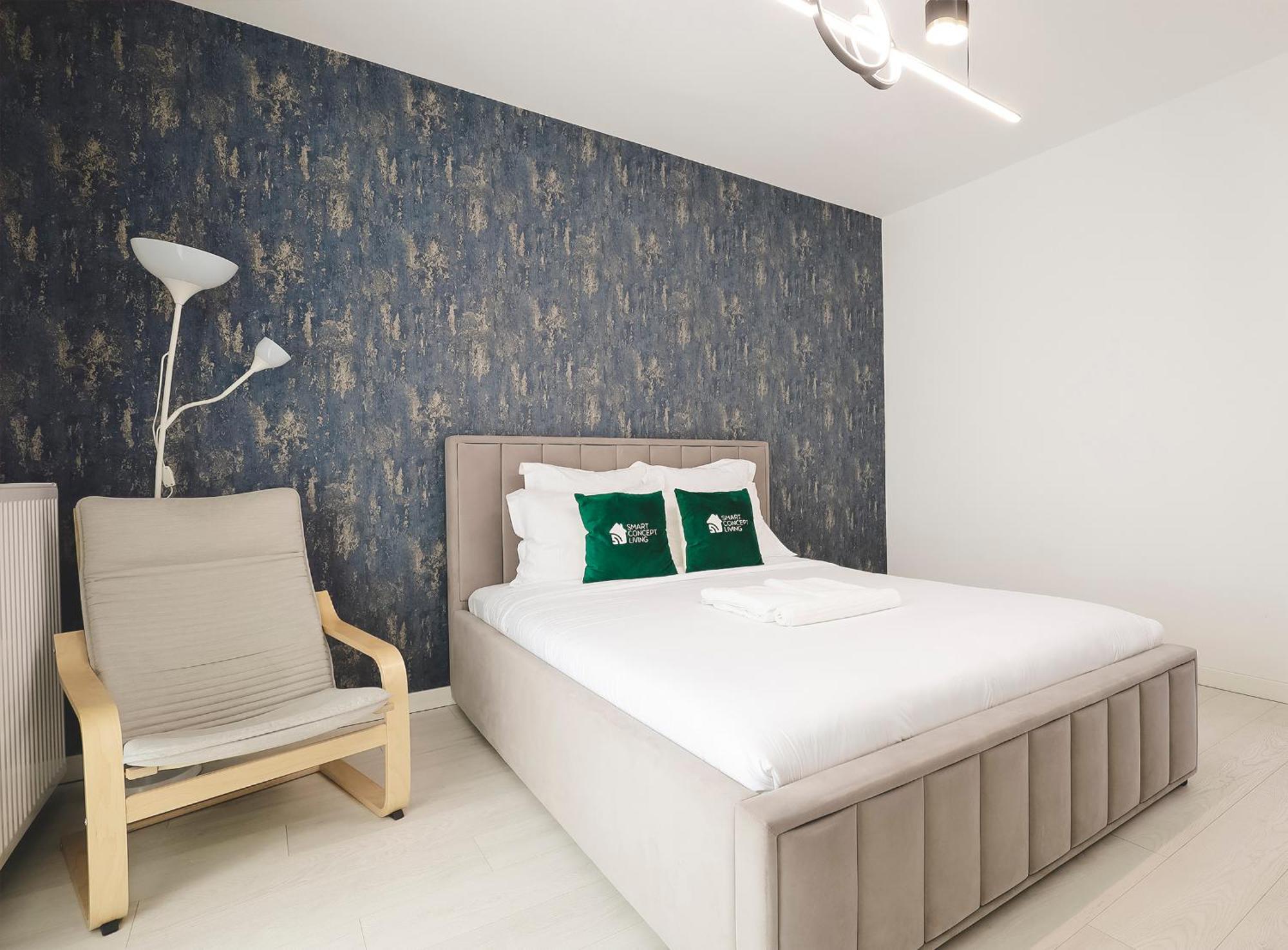 Apartamento Smart Concept Living Plaza Bucarest Habitación foto